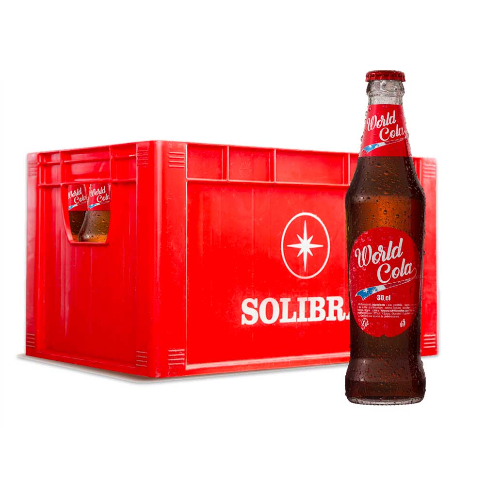 WORLD COLA 30cl (casier de 24 bouteilles) - Solibra chez vous